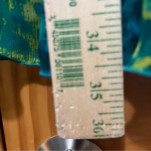 Ruby Rd. Teal and Green Top and Skirt Set Top size Large & Skirt Size 8 NWT - Picture 16 of 16